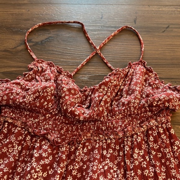 MORNING MIMOSAS DRESS RUST - Picture 7 of 8